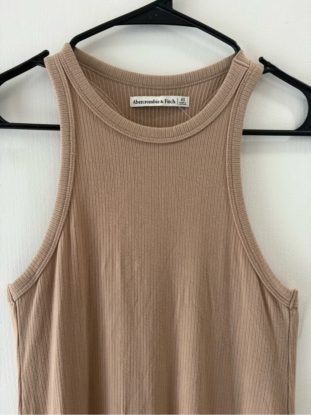 Abercrombie & Fitch Ribbed Racerback Midi Dress | XS | NWOT